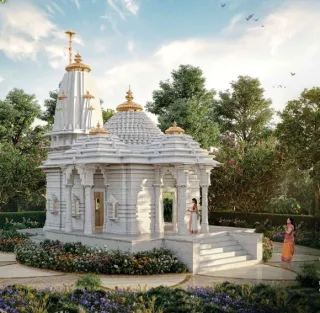 Sanghvi Aria Amenities - Jain Temple